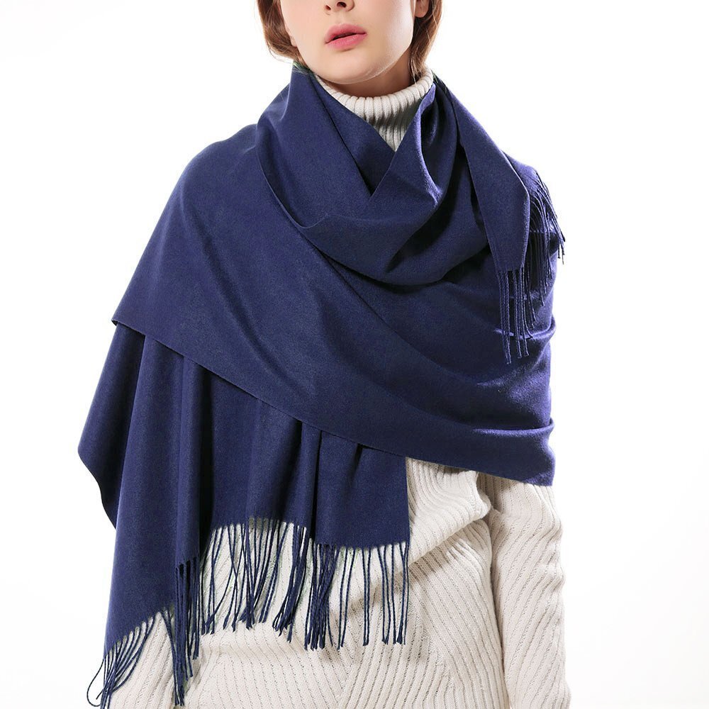 4339 Womens Thick Oversized Pashmina Shawl Wrap Scarves Soft Winter Warm